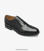 Loake 26804V194 300 Black Toe Caps - Image 2