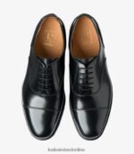Loake 26804V194 300 Black Toe Caps - Image 3