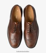 Loake 26804V1 Chester Brown Brogues - Image 3