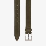 Loake 26804V218 William Belt Green Suede Accessories
