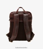Loake 26804V225 Waterloo Rucksack Brown Leather - Image 3