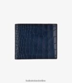 Loake 26804V232 Lombard Wallet Navy Leather