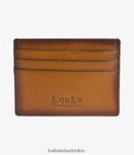 Loake 26804V239 Sterling Card Holder Brown Leather