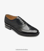 Loake 26804V23 202 Black Brogues - Image 2