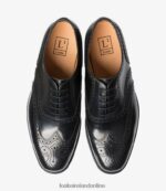 Loake 26804V23 202 Black Brogues - Image 3