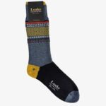 Loake 26804V246 Arran Socks Blue Accessories