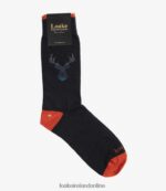 Loake 26804V249 Stag Socks Navy Accessories