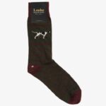 Loake 26804V252 Pointer Socks Green Accessories