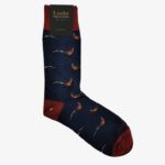 Loake 26804V255 Pheasant Socks Navy Accessories