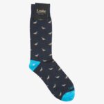 Loake 26804V259 Duck Socks Navy Accessories