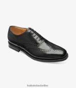 Loake 26804V25 302 Black Brogues - Image 2