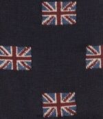 Loake 26804V265 Union Jack Socks Navy Accessories - Image 2