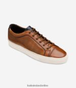 Loake 26804V28 Dash Chestnut Brown Trainers & Sneakers - Image 2