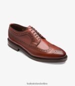 Loake 26804V2 Birkdale Conker Brown Brogues - Image 2