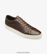 Loake 26804V31 Sprint Dark Brown Trainers & Sneakers - Image 2