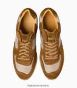 Loake 26804V35 Foster Tan Suede Trainers & Sneakers - Image 3