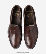 Loake 26804V46 Hornbeam Scorched Walnut Loafers - Image 3