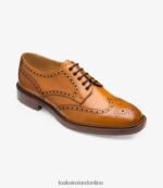 Loake 26804V4 Chester Tan Brogues - Image 2