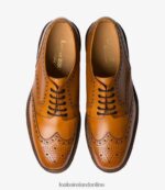 Loake 26804V4 Chester Tan Brogues - Image 3
