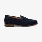 Loake 26804V53 Imperial Navy Suede Loafers