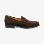 Loake 26804V59 356 Dark Brown Suede Loafers