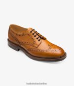 Loake 26804V5 Chester Tan Brogues - Image 2