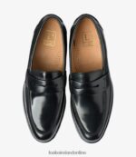Loake 26804V60 356 Black Loafers - Image 3