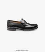 Loake 26804V65 Rome Black Loafers