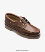 Loake 26804V80 522 Brown Boat Shoes - Image 2