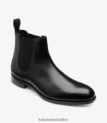 Loake 26804V85 Coppergate Carbon Black Boots - Image 2