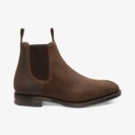Loake 26804V88 Chatsworth Brown Waxed Suede Boots