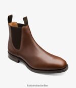Loake 26804V89 Chatsworth Brown Waxy Boots - Image 2