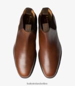 Loake 26804V89 Chatsworth Brown Waxy Boots - Image 3