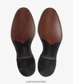 Loake 26804V92 Coppergate Dark Brown Suede Boots - Image 4