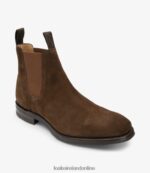 Loake 26804V93 Chatsworth Tobacco Suede Boots - Image 2