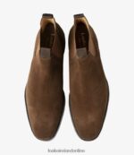 Loake 26804V93 Chatsworth Tobacco Suede Boots - Image 3