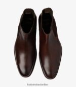 Loake 26804V98 Wareing Dark Brown Boots - Image 3